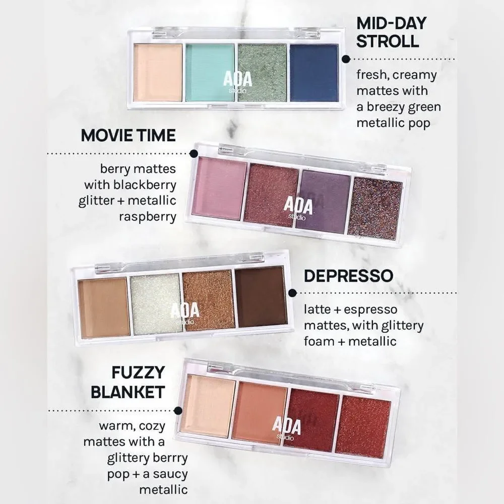 AOA Sunday Afternoon Eyeshadow Quad- Depresso